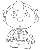 Coloring page Player