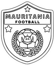 Dibujo para colorear Logotipo de Mauritania