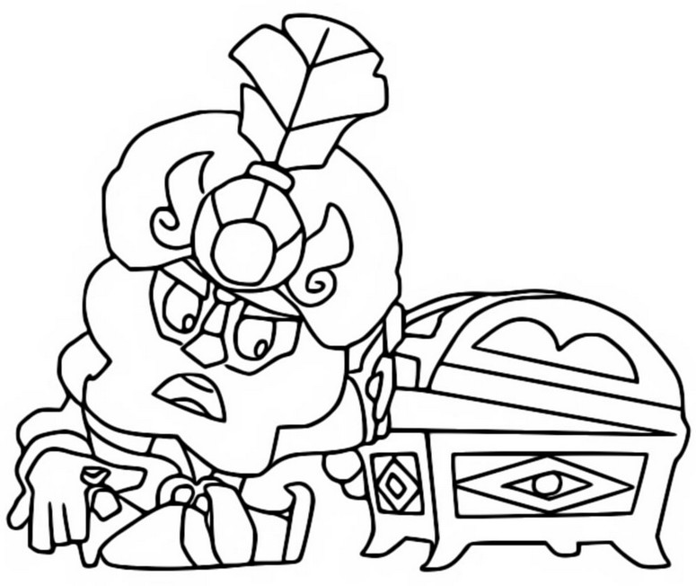 Coloring page Dynasty Mike