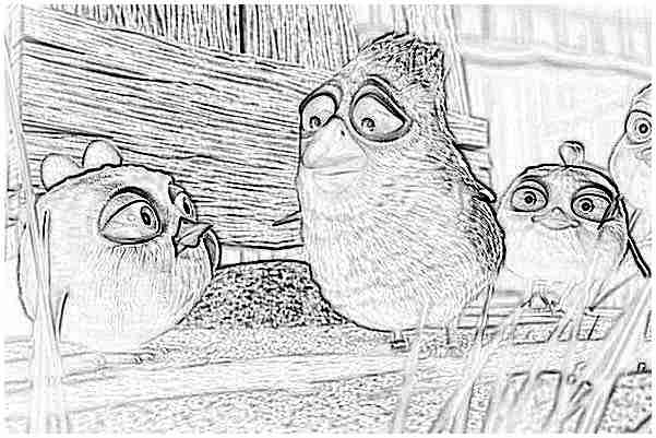 Coloring page The Ugly Duckling and Me