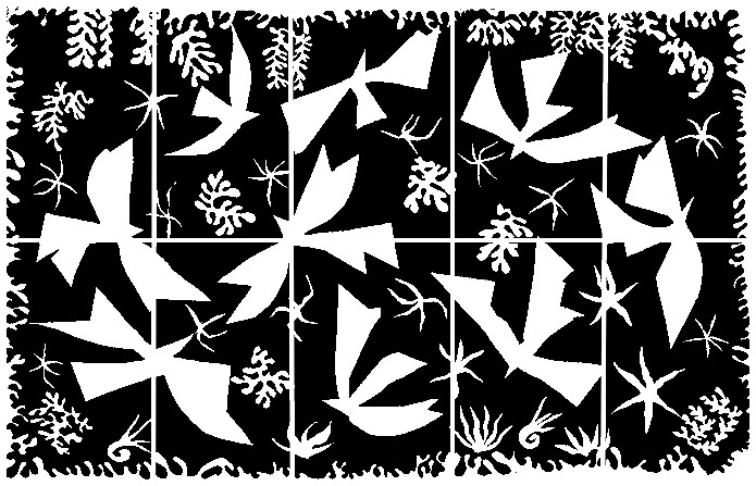 Coloring page Henri Matisse: Polynesia, The Sky