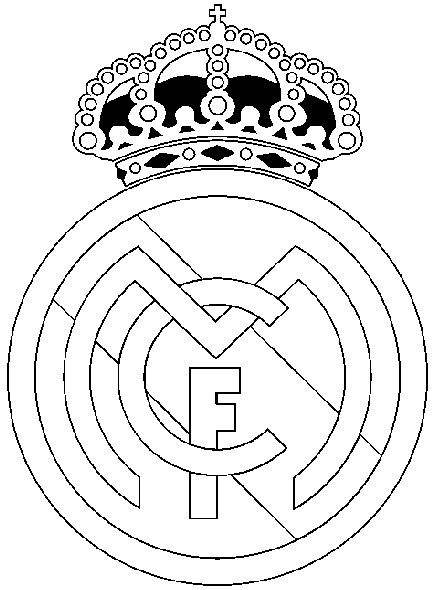 Disegno Da Colorare Calcio Real Madrid 24