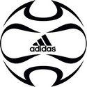 Desenho para colorir Adidas bola de futebol
