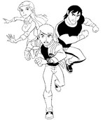 Desenho para colorir Ben 10