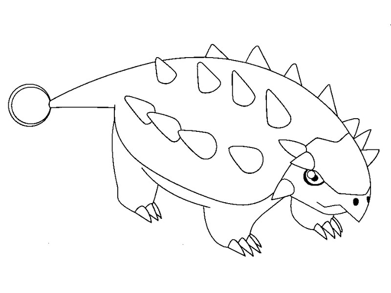 Disegno da colorare Dinosaur King