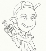 Coloring page Planet 51