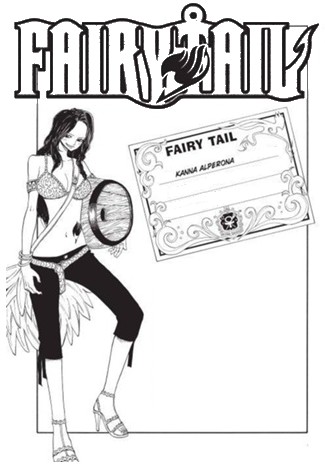 Kleurplaat Fairy Tail