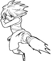 Desenho para colorir Inazuma Eleven