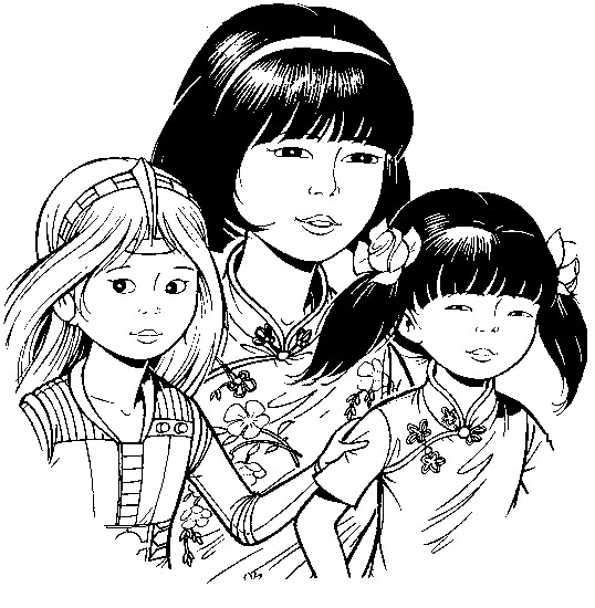 Dibujo para colorear Yoko Tsuno