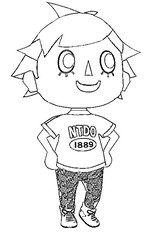 coloriage animal crossing p 3