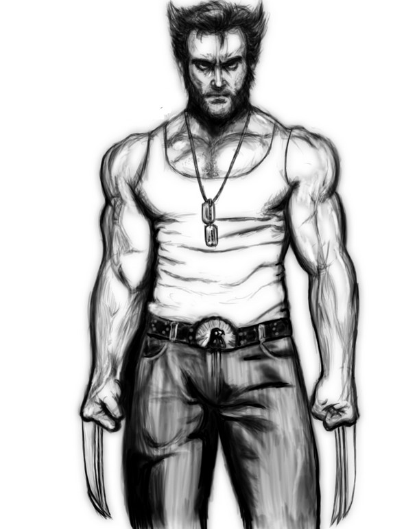 Dibujo para colorear Wolverine