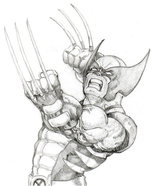 Malvorlagen Wolverine