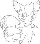 Desenho para colorir Pokemon X Y