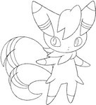 Dibujo para colorear Pokemon X Y