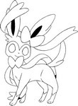 Desenho para colorir Pokemon X Y