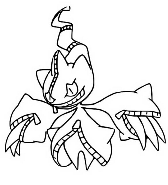 Free coloring pages of pokemon mega evolutions