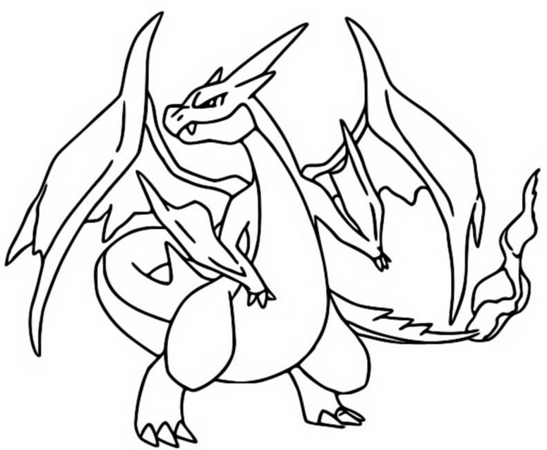 charizard pokemon coloring pages - photo #5