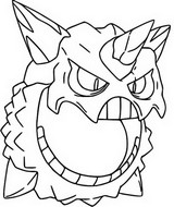 Desenho para colorir Mega Glalie 362