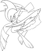 Dibujo para colorear Mega Gallade 475