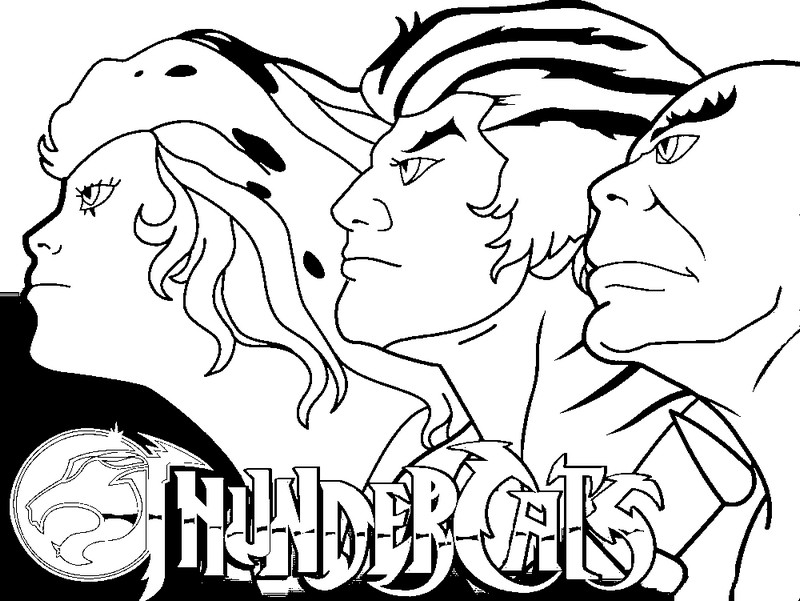 Dibujo para colorear Thundercats Thundercats 1