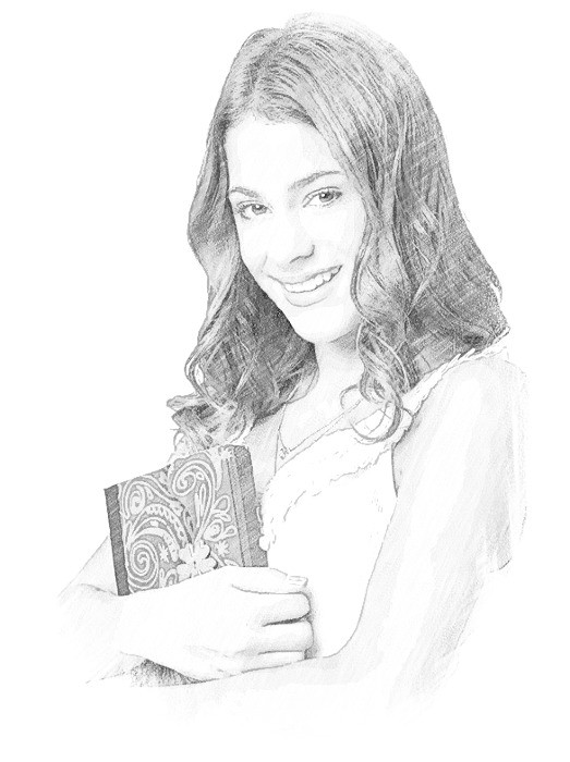 Dibujo para colorear Violetta