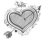 Coloring page Violetta