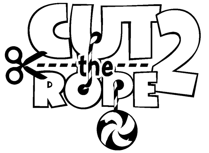 Desenho para colorir Cut the Rope