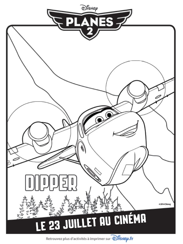 Desenho para colorir Dipper