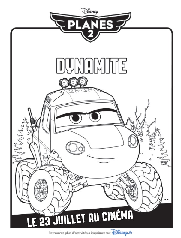 Coloring page Planes 2 Fire and Rescue 