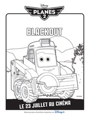 Desenho para colorir Blackout