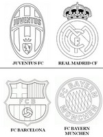 Coloriage Logo Real Madrid