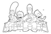 Jogo de colorir online Os Simpsons