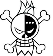 Online coloring page One Piece