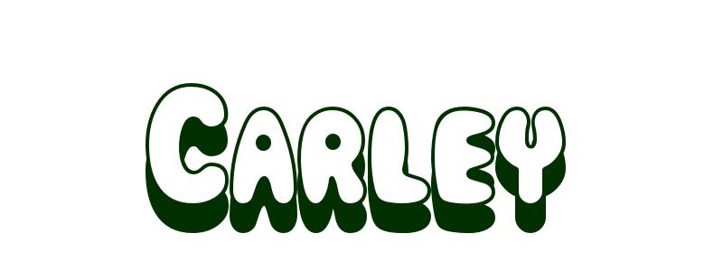Coloring-Page-First-Name Carley