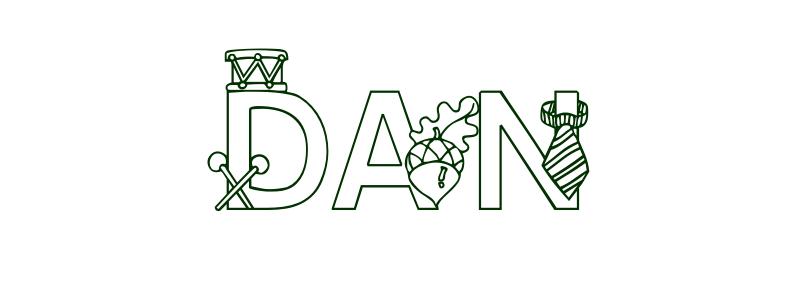 Coloring-Page-First-Name Dan