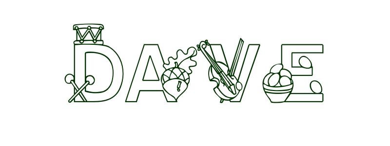 Coloring-Page-First-Name Dave