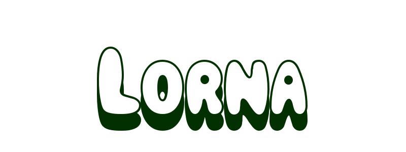 Coloring-Page-First-Name Lorna