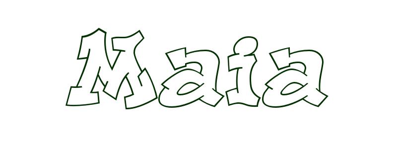 names coloring pages - photo #15