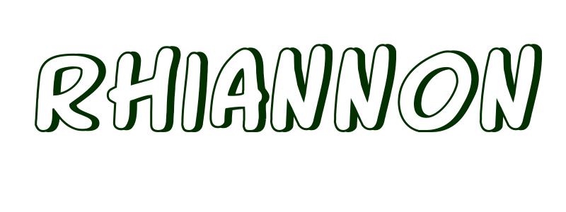 Coloring-Page-First-Name Rhiannon