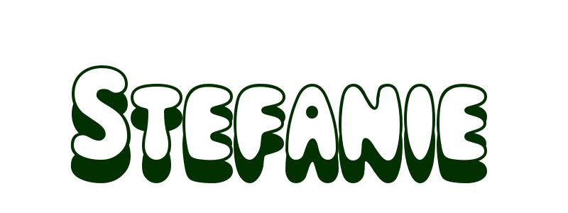 Coloring-Page-First-Name Stefanie