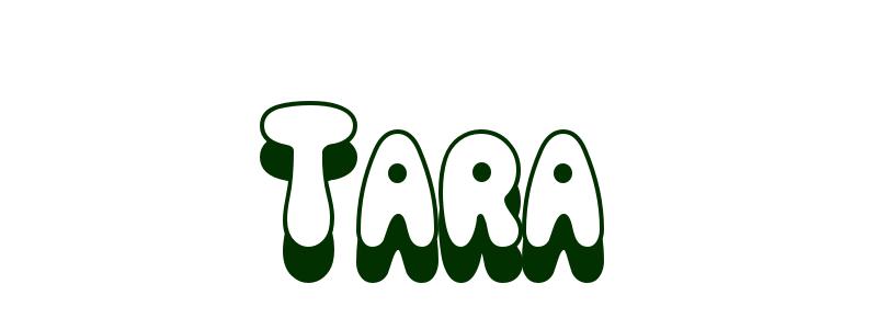 Coloring-Page-First-Name Tara