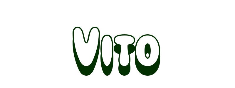 Coloring-Page-First-Name Vito