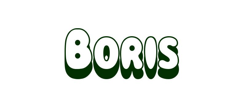 Dibujo-para-colorear Boris