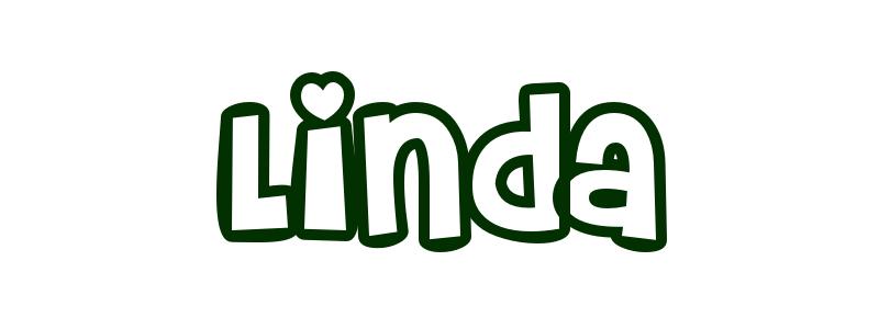 Disegno-da-colorare Linda