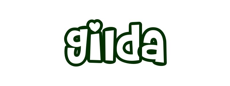Malvorlagen Gilda