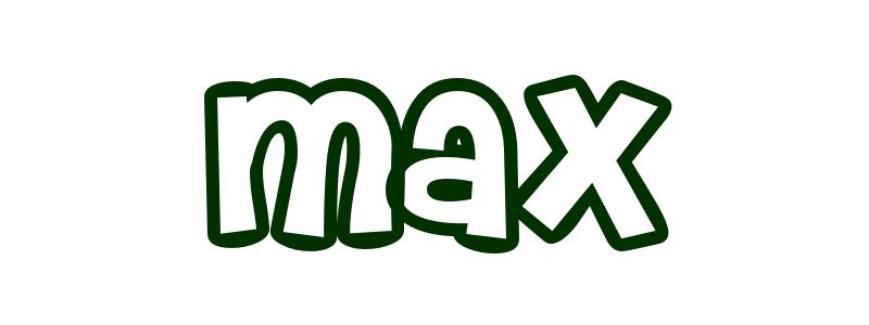 Malvorlagen Max