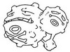 Coloring page Weezing