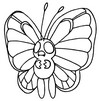 Omalovánek Butterfree