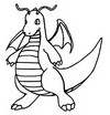 Desenho para colorir Dragonite