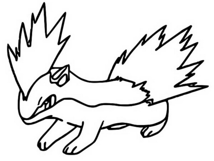 quilava pokemon coloring pages - photo #3